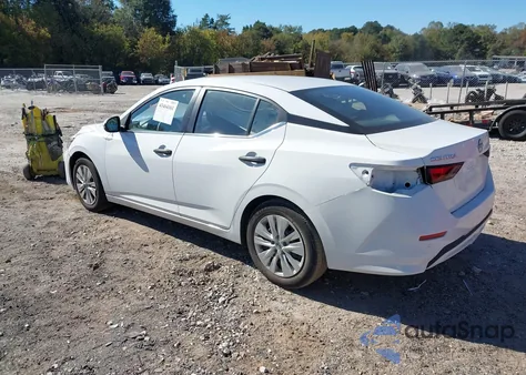 2024 Nissan Sentra S Xtronic Cvt из США, поврежденный, VIN 3N1AB8BV8RY307024